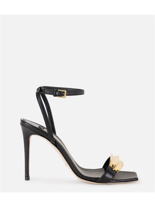 SANDALS WITH JEWEL DETAIL ELISABETTA FRANCHI | SA45L52E2110 nero